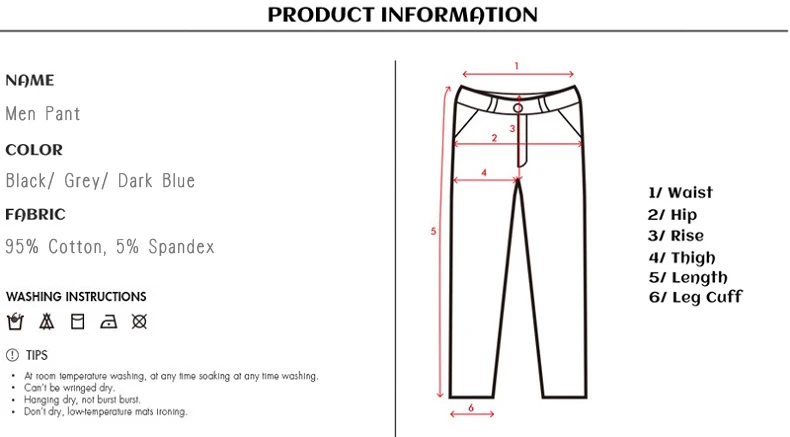 Product Information-Pants0