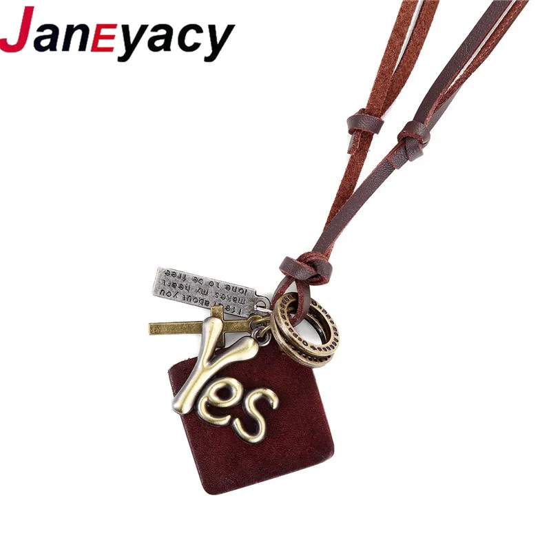 Купить janeyacy новые модные индивидуальные аксессуары мужское ожерелье