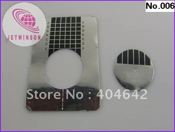 

500pcs Silvery Nail Form Roll Art Tip Extension Forms for Acrylic UV Gel Rectangle Shape Free Shipping