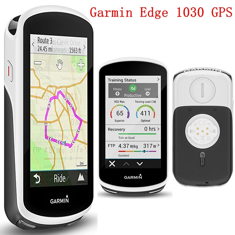 Garmin Edge 1030 велосипедный GPS обтекаемая версия компьютер