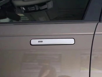 

4PCS Stainless Steel Matte Exterior Door Handle Cover Decoration Trim For Land Rover Range Rover Velar 2017 2018