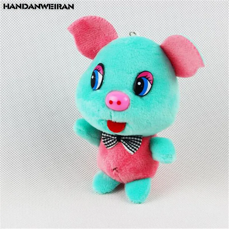 

1PCS Super Cute Plush Pig Toys Small Pendant Doll Mini Soft Stuffed Pigs Toy Mascot For Kids Gifts 11CM Hot Sale HANDANWEIRAN