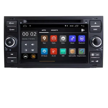 

Android 10 Car radio gps navigation for Ford focus Kuga Transit dvd Wifi 3G Bluetooth SD OBD Mirror Link Steering wheel Control