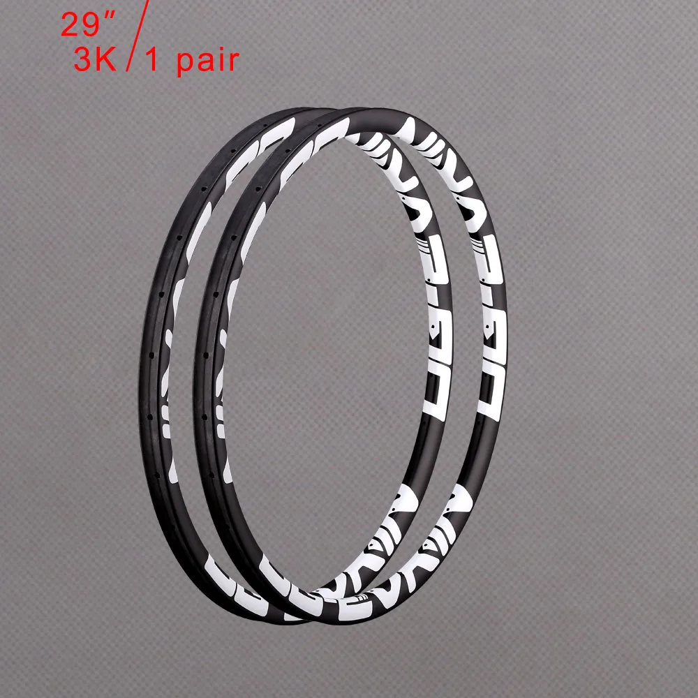 Best OG-EVKIN 29er Clincher Carbon Mtb Rims 29 Mountain Bike Rim UD Full Carbon Bicycle Wheels 27.5er MTB Rim Width 30mm 3
