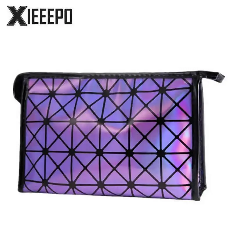 

Fashion Women Travel Make Up Bag Organizer Zipper Cosmetic Bag Storage lighted Makeup Case Functional Pouch Toiletry Wash Bag