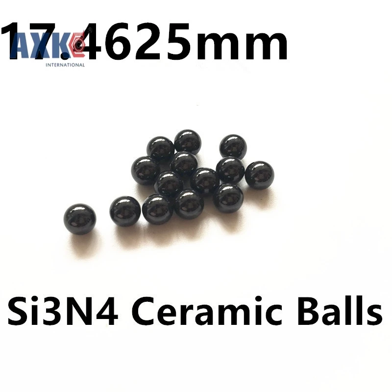 

Free shipping 17.4625mm 22/32" SI3N4 ceramic balls Silicon Nitride balls used in bearing/pump/linear slider/valvs balls G10