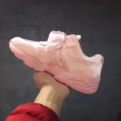 Rihanna X Puma Fenty женские Trinomic кроссовки обувь розовый/фиолетовый/ArmyGreen шелковые галстуки-бабочки бадминтон обувь-завод-прямой size35-40