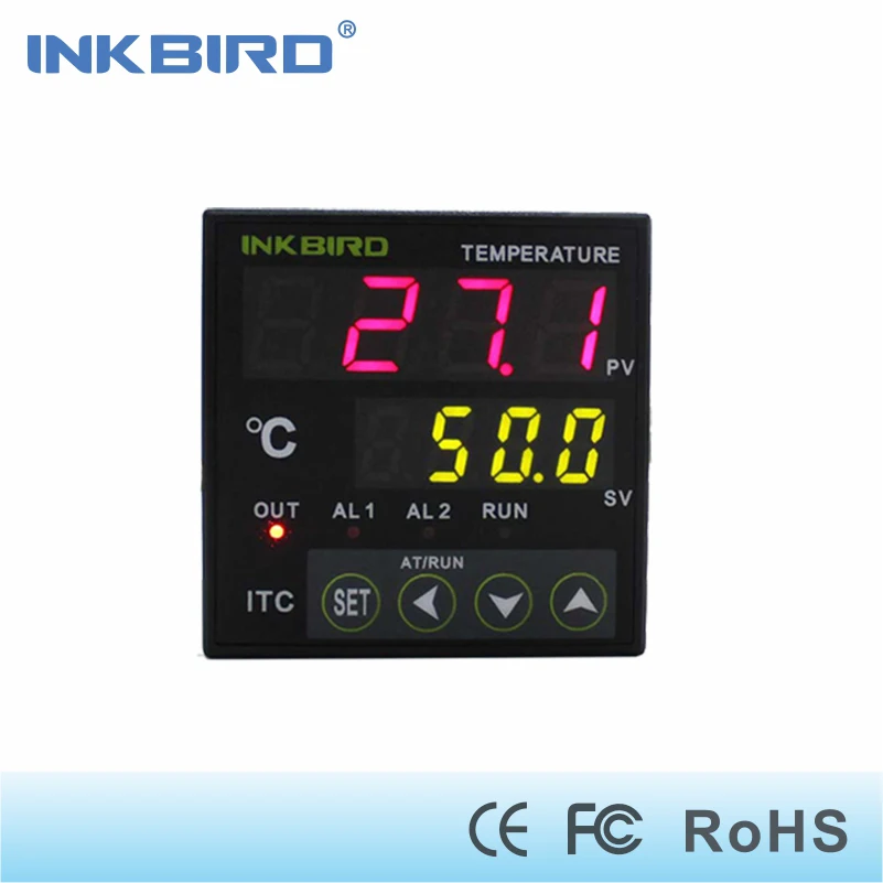 Inkbird ITC-100VH AC 100~ 240V Цифровой светодиодный дисплей PID регулятор температуры, для домашнего пивоварения, рептилия из Германии