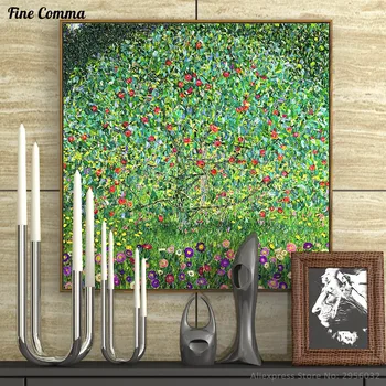 

Apple Tree Gustav Klimt handmade Hand painted Oil Painting Reproduction Giclee Print Copy Canvas Wall Art Pictures Home Decor