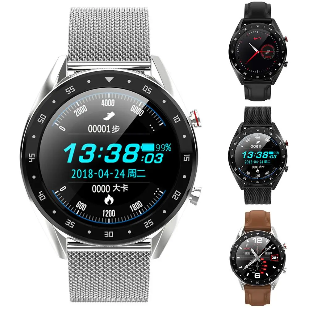 

L7 Waterproof Heart Rate Blood Pressure Monitor Bluetooth Smart Watch Heart Rate Blood Pressure Monitor