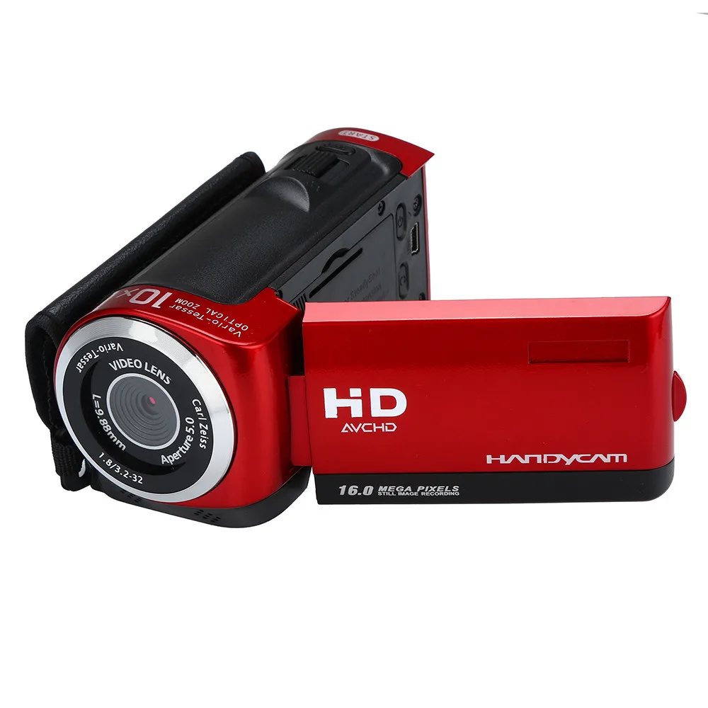 Цифровая камера видеокамера HD 1080P ручная цифровая 16X цифровой зум Мини носимые
