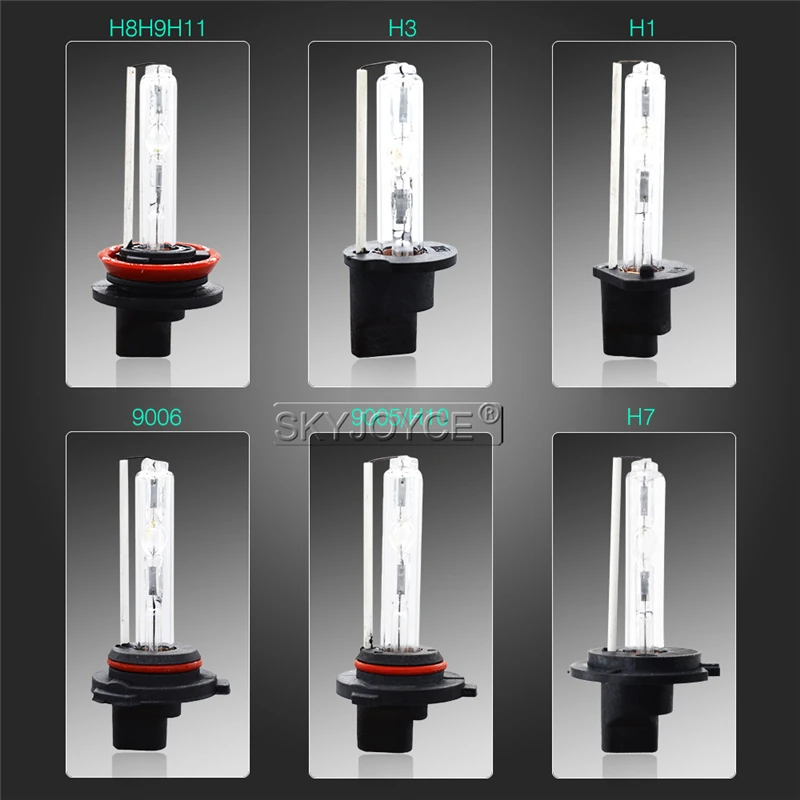 SKYJOYCE 55W hid kit xenon H11 6000K 12V HID Slim Ballast 55W H1 H7 H3 9005 9006 4300K 5000K hid headlight bulbs conversion kit (19)