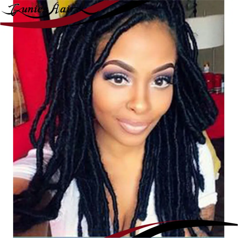 Sisterlocks Crochet Braiding Hair Faux Locs Synthetic Women