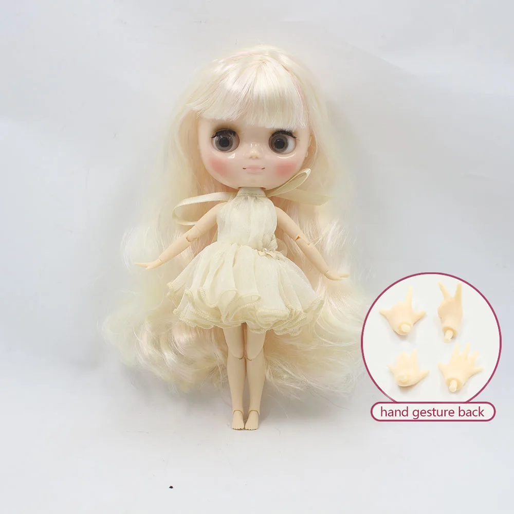Кукольный светильник Nude middie blyth золотой прозрачный лак для волос подходит