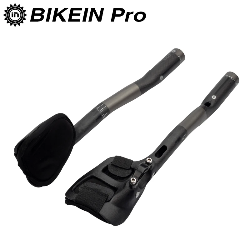 

BIKEIN Cycling Bicycle Highway Rest Handlebar Full 3k Carbon Extended Parts Road Bike Aero TT Handlebars Bar Ends Trial Race