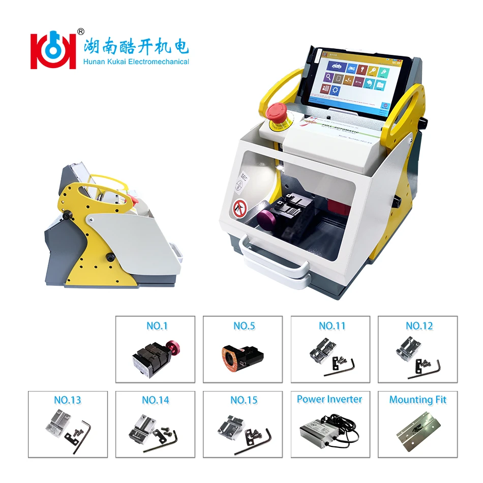 China High Security Smart Locksmith Tools SEC E9 Car Key Cutting