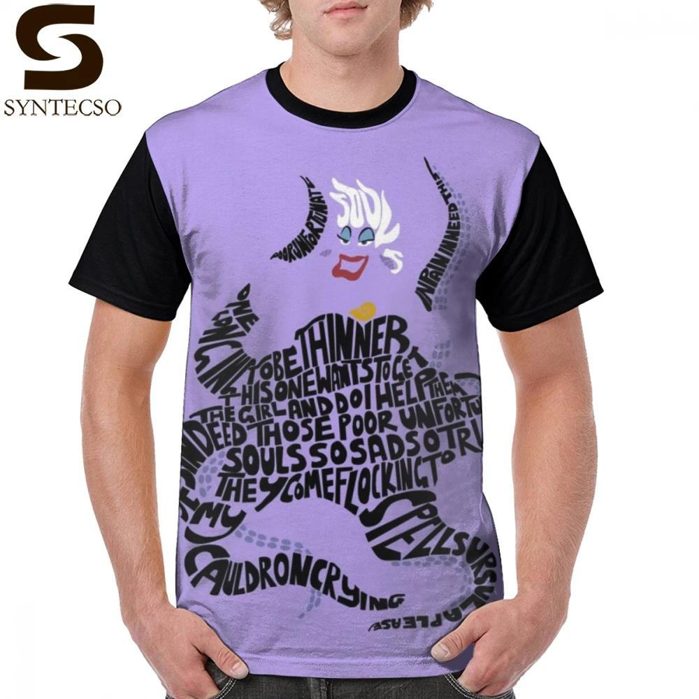 

Ursula T Shirt Ursula T-Shirt Cute Man Graphic Tee Shirt 100 Polyester 5x Beach Printed Short Sleeve Tshirt
