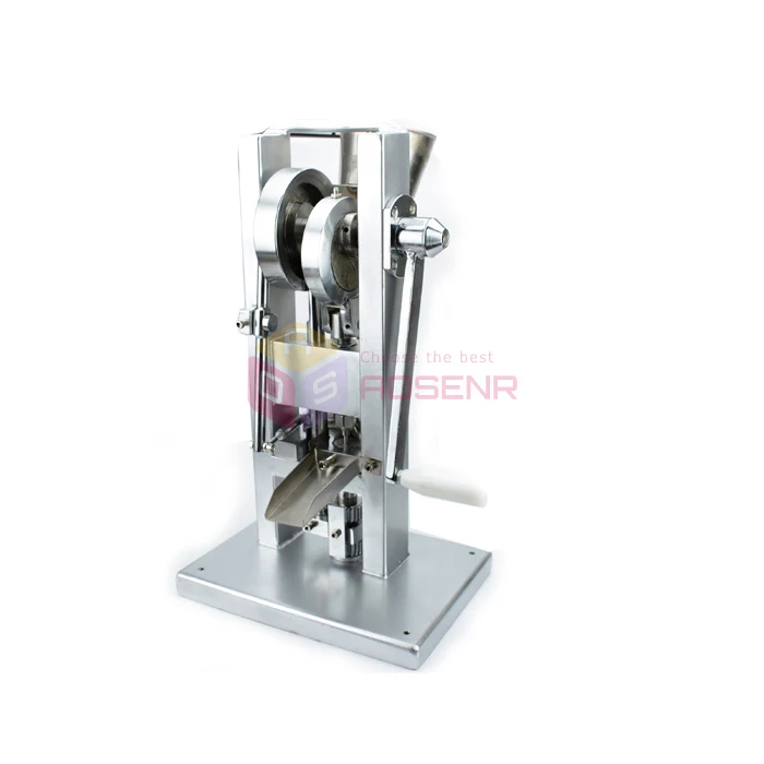 

TDP 0 Single Punch Manual Tablet Press Machine Pill Stamping Machine Pill Tablet Maker Powders Pill Making Machine