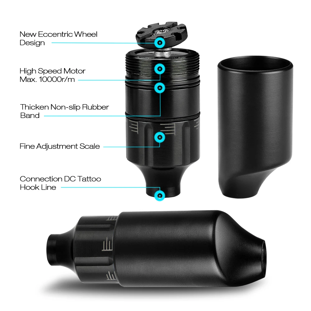 3 цвета, тату-ручка, машинка, сплав, тату-машина, комплект, мотор для лайнера, шейдерный пистолет, мотор, микроблейдинг, профессиональный