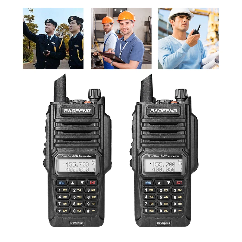 Baofeng UV 9R UV9R Plus мощная Водонепроницаемая рация радиостанция UHF IP67