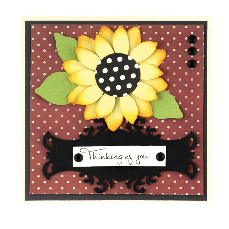 

JC Metal Cutting Dies for Scrapbooking Dies Cut Craft Decoration Rim Edge Frame Folder Paper Card Making Handmade Album Stencil