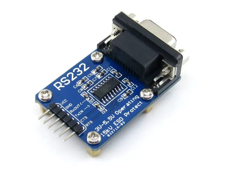 RS232 доска SP3232 RS-232 UART RS232 для ttl трансивер DB9 разъём оценки модуль макетной платы комплект