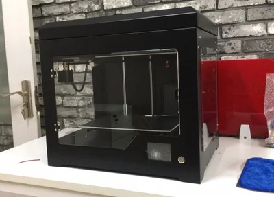 Промышленный Высокоточный 3D принтер большого размера для дома металлическая рамка DIY обучения с печатью размер 320*220*200 мм