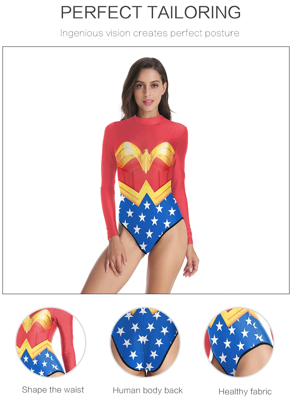 wonder woman one piece swimsuit