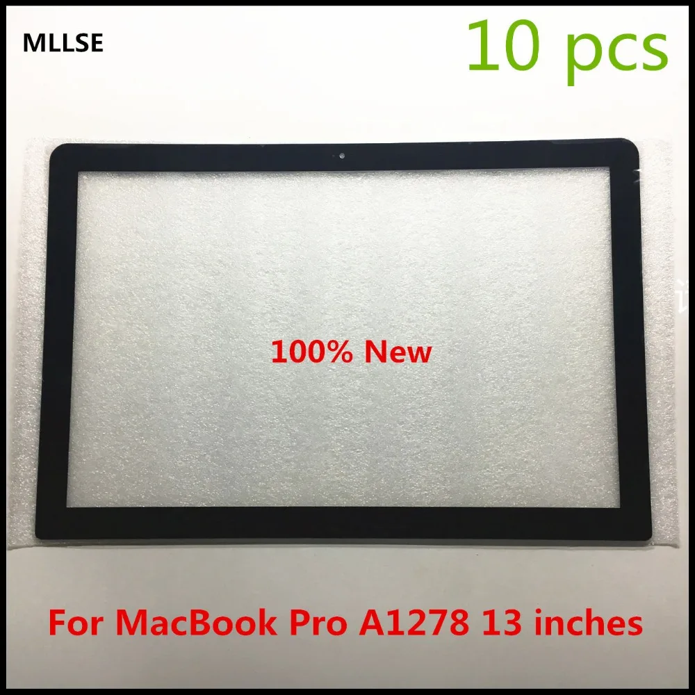 

New Front LCD A1278 Glass Cover for MacBook Pro Unibody 13" A1278 Display Glass with Adhesive Tape 2008-2012 Year