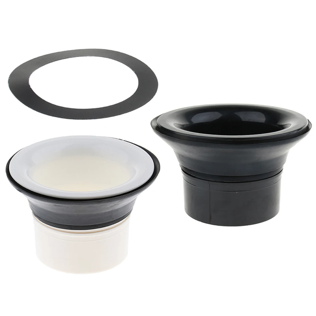 Set of 2 Bass Drum Port Hole Bass Enhancer for Drum Kit Set Percussion Parts Parts & Accessories  