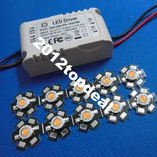 3W полный спектр 400nm~ 840nm светодиодные лампы для выращивания с 6-10x3W Светодиодный драйвер для растений