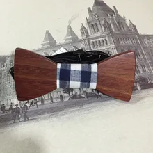 Г. детская модная Личность аксессуар геометрический Дизайн одноцветное Good Wood Хип-хоп галстук-бабочка для Для мужчин бабочка Средства ухода за кожей Шеи Галстук