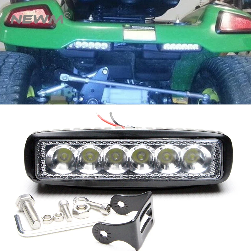 6 inch Mini 18W LED Light Bar 12V 24V Motorcycle LED Bar Offroad 4x4 ATV Daytime Running Lights