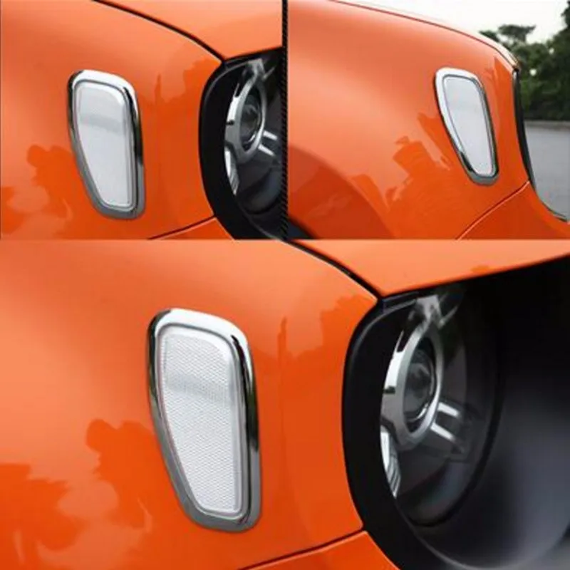 1 pair clear lens For Jeep Renegade 2014-2016 Side Reflection WarningTurn Signal Light Lamps_