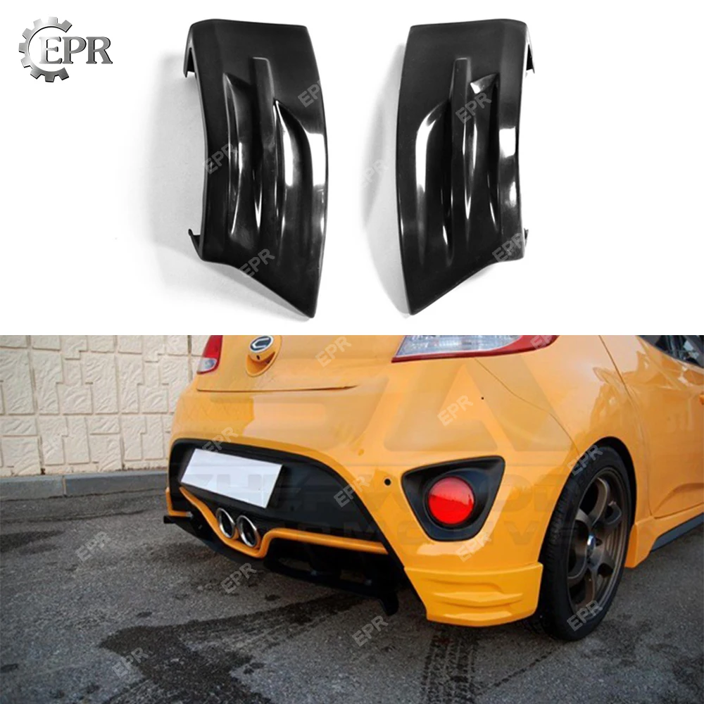 FRP Spat For Hyundai Veloster NEFD Style Glass Fiber Rear Bumper Spat