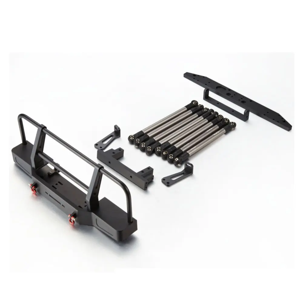 

TFL CNC Aluminum SCX10 280mm Wheelbase Link W/ Mount Body Conversion Kit For D90 Rc Car Body Frame Spare Parts