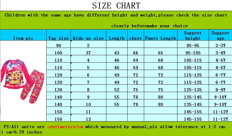 Коллекция года, весенне-осенняя одежда для девочек с героями мультфильмов «Покемон го», Новое поступление, Детские пижамные комплекты пижамы для девочек детская одежда для сна