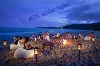 

4pcs/lot new arrival Solar 96LED Lawn Dancing flame Torch Lights radar 3 working mode LED Flame Lamp Water torch lands