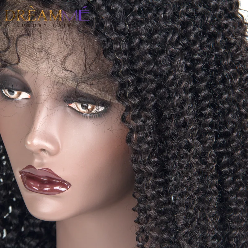 kinky curly huamn hair wigs  (3)