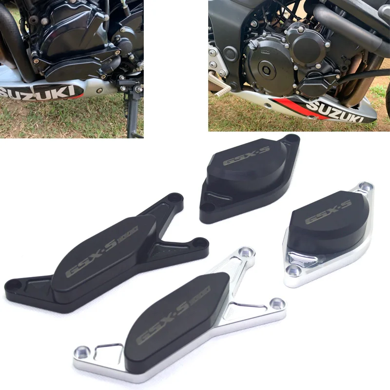 

For GSXS1000 GSX-S1000/F/S/ABS 2015 2016 2017 2018 Motorcycle Accessories Engine Case Saver Slider Crash Protector Frame Guard