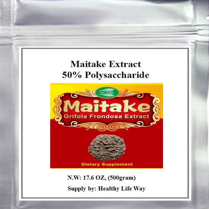500gram Maitake Extract (Grifola Frondosa ) 50% Polysaccharide Powder free shipping 500gram Maitake Extract (Grifola Frondosa ) 50% Polysaccharide Powder free shipping