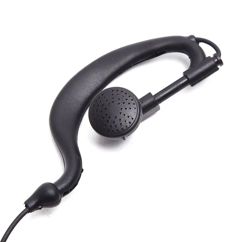 Walkie Talkie Earphone Radio Headset Mic PTT with Microphone Ear Hook Interphone Earpiece for BAOFENG 888S UV-5R UV-82 K Port-5