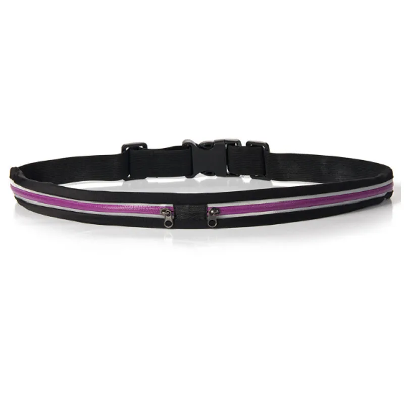 

Outdoor stretch sports pockets fitness running cycling bag anti-theft waterproof mobile phone invisible belt order two-pieceB26