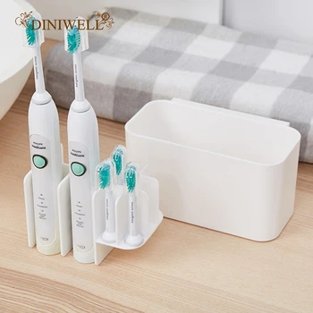 

Detachable Storage Box Electric Toothbrush Holder Bathroom Organizer Tooth brush Dispenser Shelf Toothpaste Storage Racks