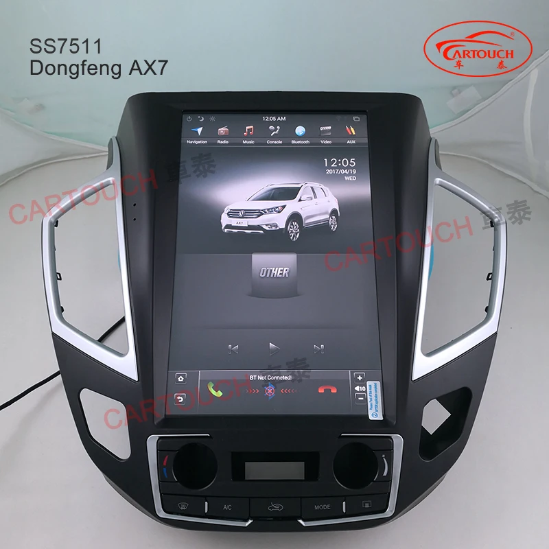

12.1 Inch Vertical IPS Screen Tesla Style Android Car GPS Multimedia Player for Dongfeng AX7 2015~2017 Car GPS Radio AM FM RDS