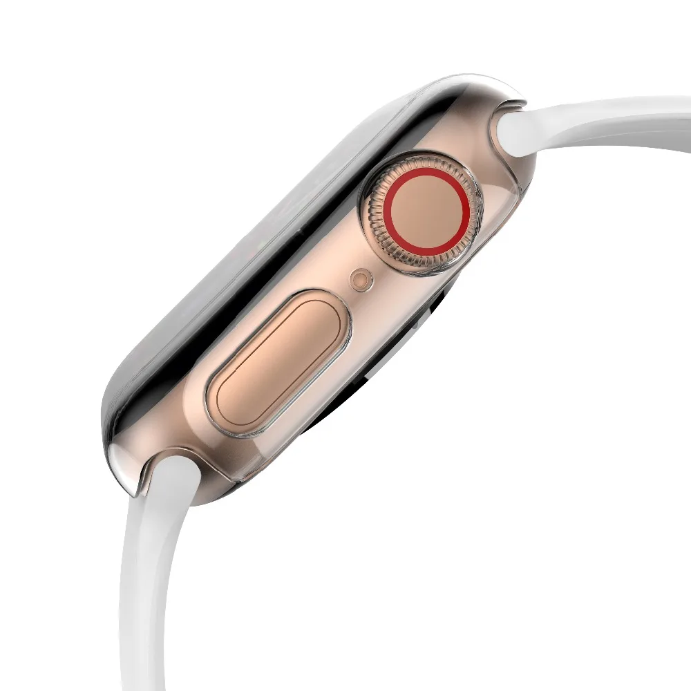 Case for Apple Watch band apple watch 4 3 iwatch band 42mm 38mm 44mm 40mm Transparent Screen Protector cover Waterproof bumper Case for Apple Watch band apple watch 4 3 iwatch band 42mm 38mm 44mm 40mm Transparent Screen Protector cover Waterproof bumper