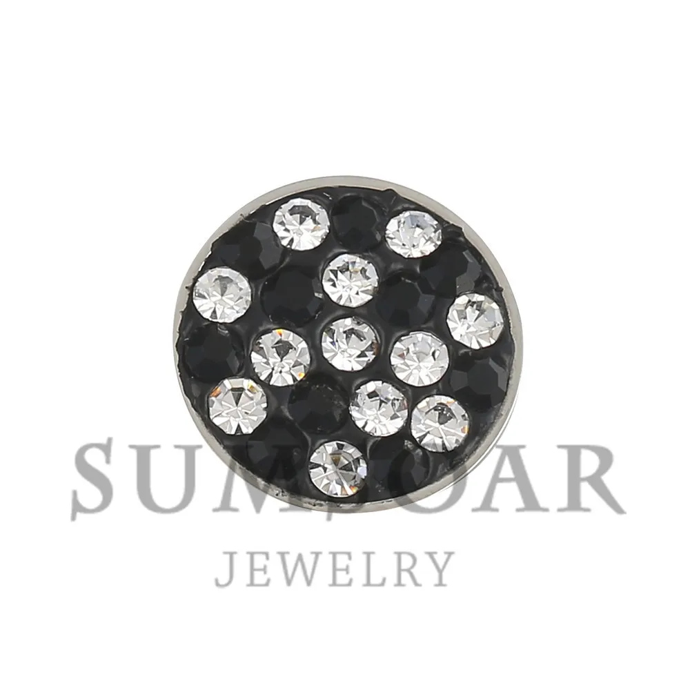 12mm negro Cambio intercambiable Sabroso Picante imán moneda para collar pulsera y colgante 10 unids/lote 12mm negro Cambio intercambiable Sabroso Picante imán moneda para collar pulsera y colgante 10 unids/lote