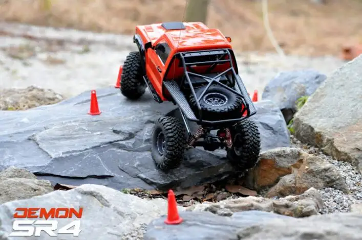 2018 CROSSRC DEMON SR 4 1:10 весы rc 4X4 RC rock cralwer Cralwer грузовик с мягким корпусом наборы 4wd compaible