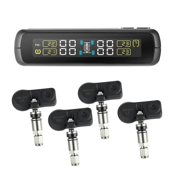 

TPMS Sensor Tire Pressure Monitoring System 4 Tire Pressure TPMS Built-in Universal Wireless Real-time Displays