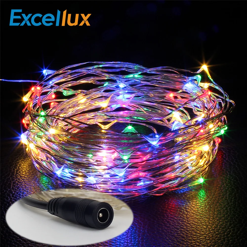 

DC12V 10M/100leds Holiday Fairy LED String Light Copper Wire as Christmas Light Holiday Wedding Party decoration String Lighting